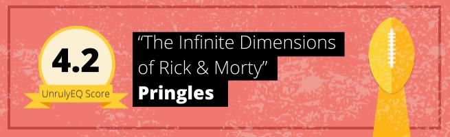 Pringles - 'The Infinite Dimensions of Rick & Morty' - 4.2 EQ Score