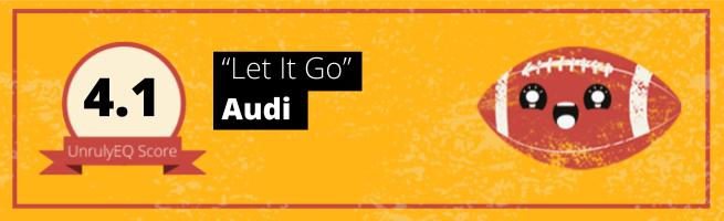 Audi - 'Let It Go' - 4.1 EQ Score
