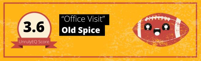 Old Spice - 'Office Visit' - 3.6 EQ Score