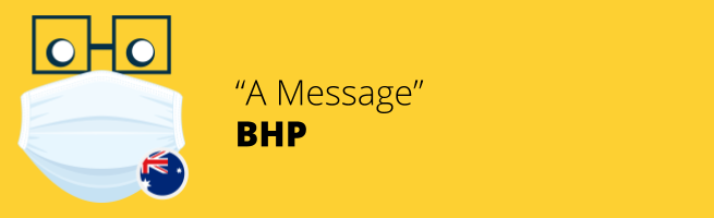 BHP - A Message